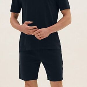 Zara Black Cotton Blend Summer Outdoor Hiking Shorts For Men's Size 30